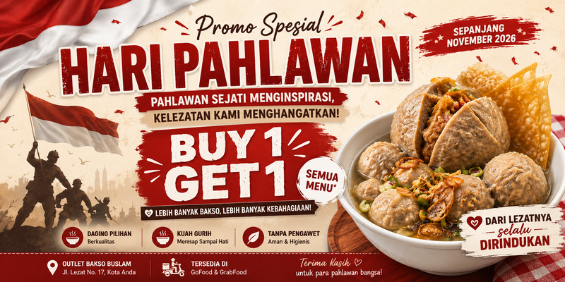 Promo Hari Pahlawan