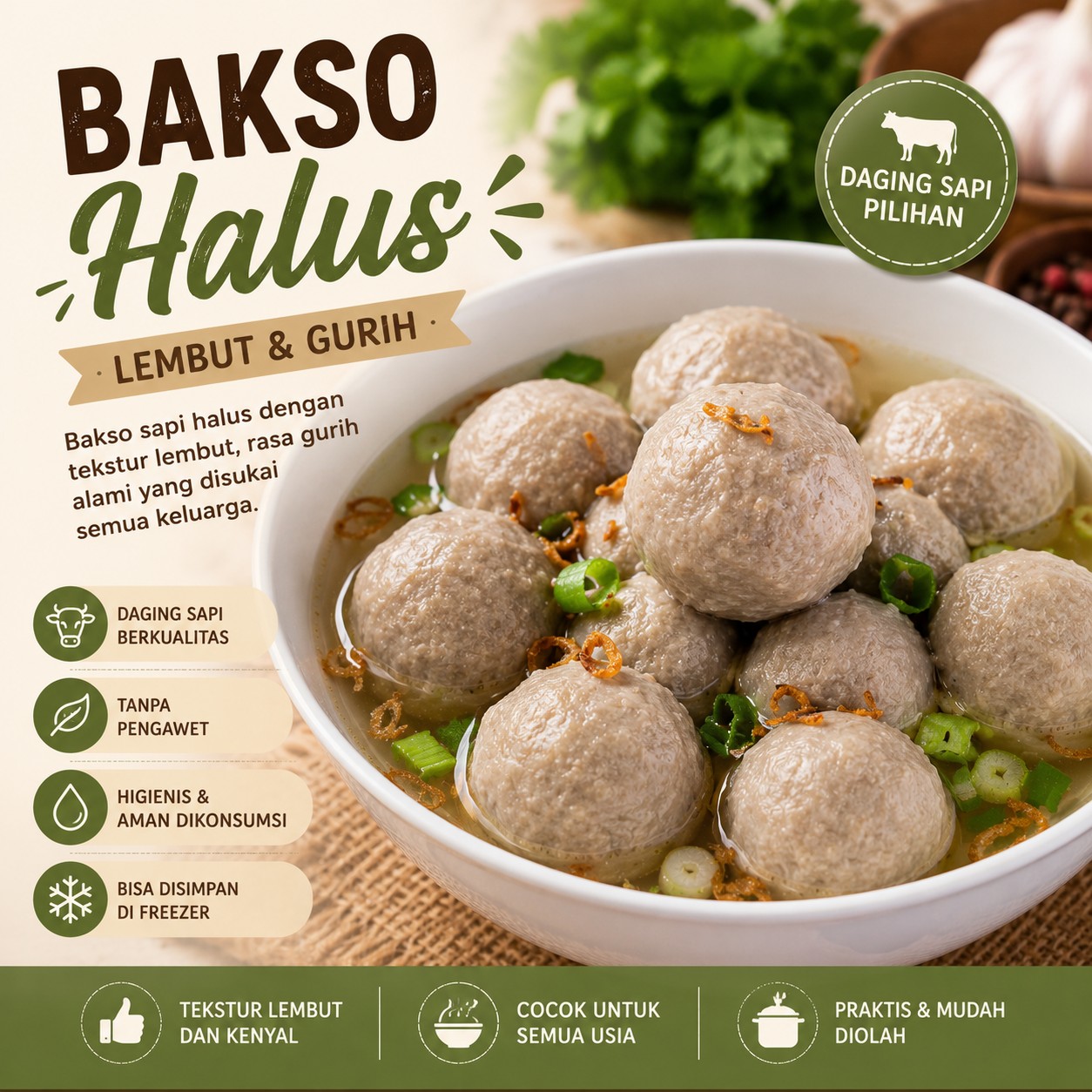 Bakso Halus